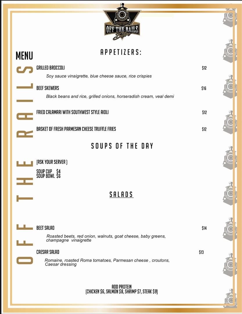 Off the Rails Bistro
